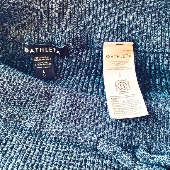 💙 Athleta Reverie Ribbed Sweater Pant 👖 - Picture 4 of 10